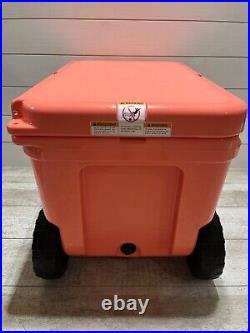 YETI Tundra HAUL Hard Cooler VERY RARE RETIRED LTD ED? CORAL? NWOT's SEE PICS