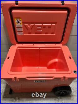 YETI Tundra HAUL Hard Cooler VERY RARE RETIRED LTD ED? CORAL? NWOT's SEE PICS