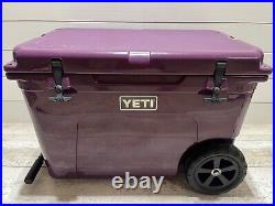 YETI Tundra HAUL Hard Cooler VERY RARE RETIRED LTD ED. NORDIC PURPLE! NWOT's