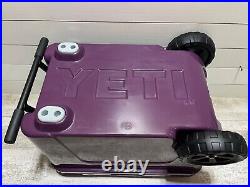 YETI Tundra HAUL Hard Cooler VERY RARE RETIRED LTD ED. NORDIC PURPLE! NWOT's