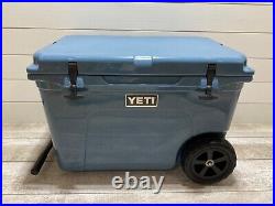 YETI Tundra HAUL WHEELED Cooler LIMITED ED? NORDIC BLUE? NEW IN BOX no tags