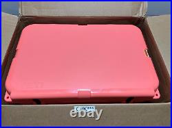YETI Tundra HAUL WHEELED Cooler VERY RARE LIMITED ED? CORAL? NWOT, SEE PICs