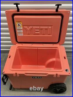 YETI Tundra Haul CORAL Cooler Limited Edition Color NEW Hard To Find