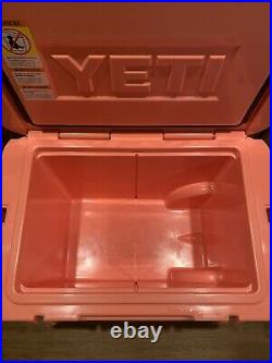 YETI Tundra Haul CORAL Cooler Limited Edition Discontinued Color USED! H2F