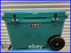 YETI Tundra Haul Cooler Aquifer Blue Teal LIMITED EDITION SOLD OUT used In Box