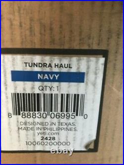YETI Tundra Haul Portable Wheeled Cooler Navy