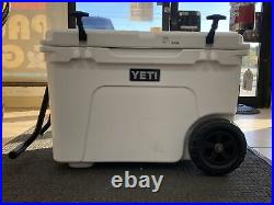 YETI Tundra Haul Wheeled Cooler White