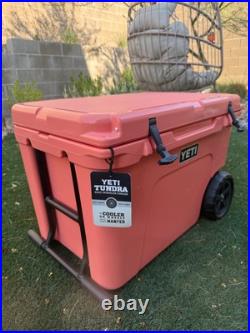 YETI Tundra Haul Wheeled Cooler in Limited Edition CORAL. Rare color
