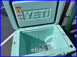 YETI Tundra Haul mobile cooler wheels RARE discontinued color Seafoam beach camp