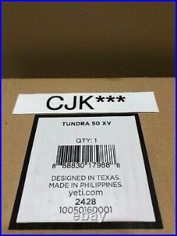 YETI XV TUNDRA 50 15th ANNIVERSARY SPECIAL LTD ED NEW in SEALED BOX? EXPEDITED