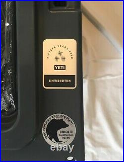 YETI XV Tundra 50 Cooler 15th Anniversary Limited Edition NEW