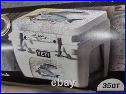 Yeti 35Q cooler cushion wrap Steve Whitlock Signature double fish map Tempress