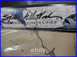 Yeti 35Q cooler cushion wrap Steve Whitlock Signature double fish map Tempress