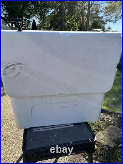 Yeti 65 Qt Pre-Owned White Cooler This Is Why We Can't Have Nice Things