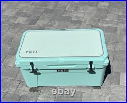 Yeti 65 Tundra Cooler Seafoam Green With Seadek