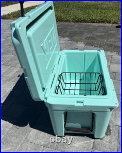Yeti 65 Tundra Cooler Seafoam Green With Seadek