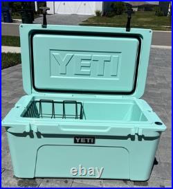Yeti 65 Tundra Cooler Seafoam Green With Seadek