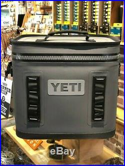 Yeti Authorized Dealer Flip 12 NEW Charcoal Color Soft Cooler $249.99