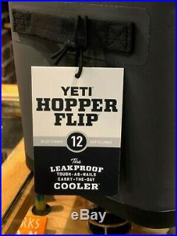 Yeti Authorized Dealer Flip 12 NEW Charcoal Color Soft Cooler $249.99