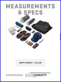 Yeti Black Camino Carryall 35 Tote Bag Organizer