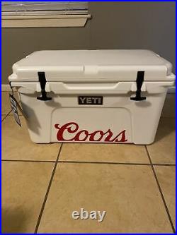 Yeti COORS Limited Edition Tundra 45 Qt Cooler! Rare