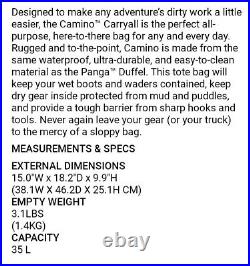 Yeti Camino Carryall 35 Tote Bag Storm Gray