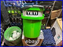 Yeti Canopy Green Load out 5 Gallon Bucket RARE/AUTHENTIC IN HAND NEW Unused