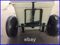 Yeti Cooler 50 Wheel Tire Axle Kit THE HANDLE Accessory Included-NO COOLER