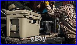 Yeti Cooler Leakproof Ice Chest One Person YETI Tundra 35 Cooler Desert Tan NEW