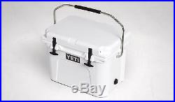 Yeti Cooler Leakproof Ice Chest SUMMER 100% Authentic Roadie 20 Quart White NEW