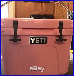 Yeti Cooler Roadie 20 Pink Limited Edition Rare