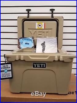 Yeti Cooler Tan Tundra 35 Cooler Size 35 New Yt35t