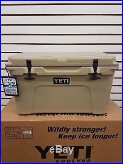 Yeti Cooler Tan Tundra 45 Cooler Size 45 New Yt45t