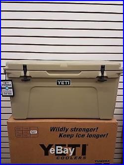 Yeti Cooler Tan Tundra 75 Cooler Size 75 New Yt75t