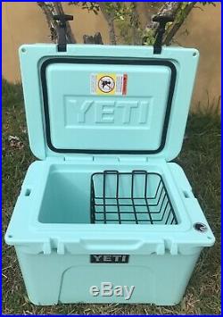 Yeti Cooler Tundra 35 Limited Edition Seafoam Green. Sold Out Color. Extras