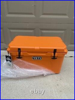 Yeti Cooler Tundra 45 KCO RARE NEW WITH CHARTREUSE LOWBALL NEW