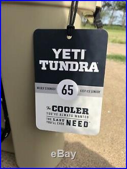 Yeti Cooler Tundra 65 Quart Desert Tan YT65T