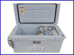 Yeti Cooler Tundra 65 Quart Ice Blue + Basket YT65B NEW