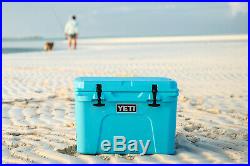 Yeti Coolers Tundra 35 Cooler Limited Edition Reef Blue- RARE COLOR