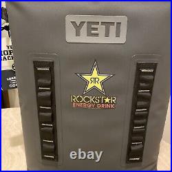 Yeti HOPPER BACKFLIP 24 SOFT COOLER CHARCOAL ROCKSTAR ENERGY DRINK