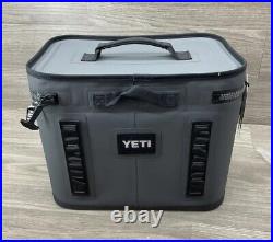 Yeti HOPPER FLIP 18 Soft-Sided Zip-Up Cooler Charcoal BRAND NEW With Tags