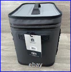 Yeti HOPPER FLIP 18 Soft-Sided Zip-Up Cooler Charcoal BRAND NEW With Tags
