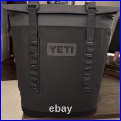 Yeti HOPPER M12 Backpack Cooler Soft-Sided Portable Bag Charcoal