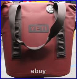 Yeti HOPPER M15 Soft-Sided Cooler Bag #9409 Wild Vine Red/Dark Gray NEW With TAGS