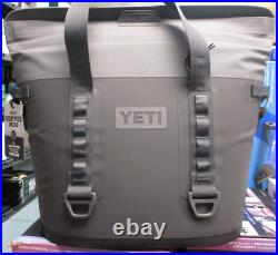 Yeti HOPPER M30 Soft-Sided Portable Cooler #9409 Charcoal BRAND NEW With TAGS