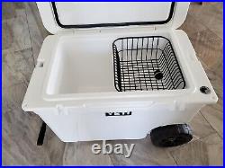 Yeti Haul Wheeled Cooler (Navy, White, &Tan)