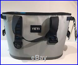 Yeti Hopper 20 Cooler, Blue & Gray Soft Bag Portable NEW