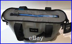 Yeti Hopper 20 Cooler, Blue & Gray Soft Bag Portable NEW