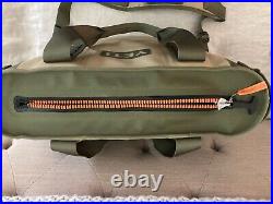 Yeti Hopper 20, Field Tan/ Orange Cooler Bag with Strap. EUC