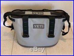 Yeti Hopper 20 Soft Side Cooler Gray Very Nice Barely Used